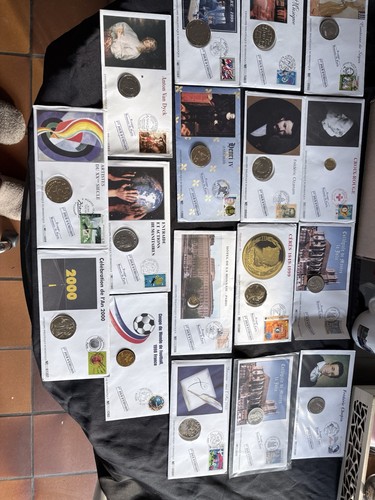 Lot enveloppes 1er jour - enveloppes,