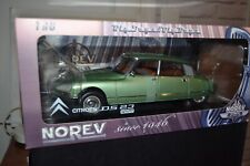 NOREV   1/18   Citroen DS23 Pallas Verte Métal    Ref: 181570