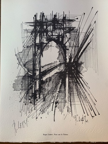 Lithographie originale signée - lithographie,
