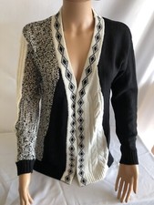 Gilet Femme Desigual réf 18SWJF82 Couleur Noir&Blanc Neuf !!!!