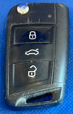 VOLKSWAGEN 010781-00 FS12A00 Clé contact Pliante 3 bouton 5G0959752 GOLF VII