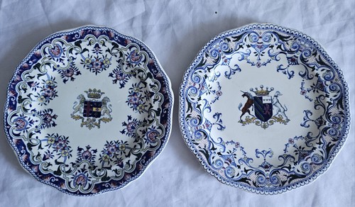 Anciennes assiettes plate - 2,