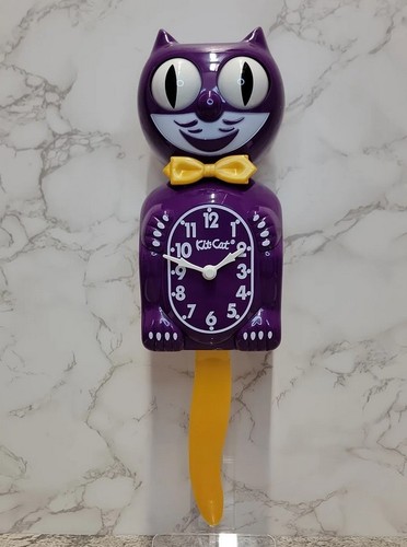 Boysenberry gold kit cat - kit-cat, clock