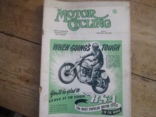 MOTORCYCLING JUNE 21 1951 BSA