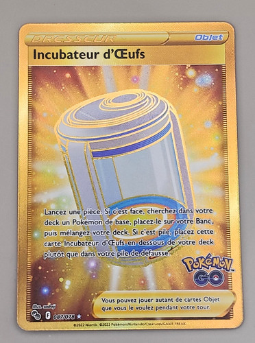 Carte pokémon incubateur - pokémon,