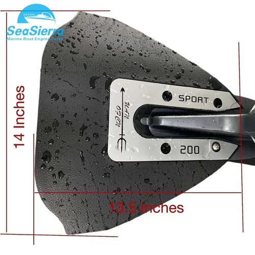 Outboard hydrofoil stabilizer