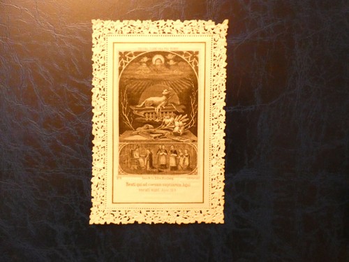 Image pieuse canivet dentelle