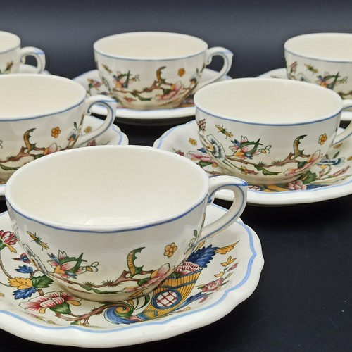 Gien tasses à thé en - gien, 6