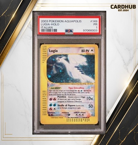 Pokemon card lugia - card,