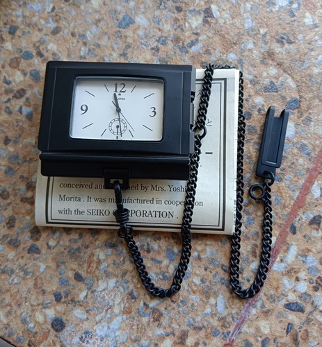 Rare seiko quartz - pocket, watch