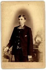 Cabinet Card Circa 1880s A.N