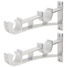 2pcs Tringle à Rideau