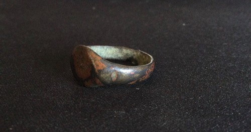 Bague romaine bronze - en,