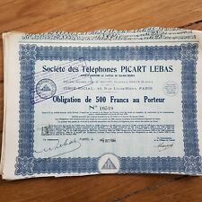 SCRIPOPHILIE: Société Des