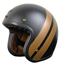 Casque Helmet Jet Origine Primo Jack Matt Bronze Noir Taille XS