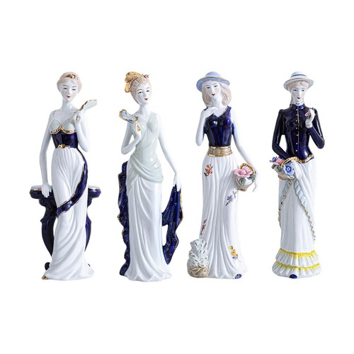 Statuette jeune fille - de,