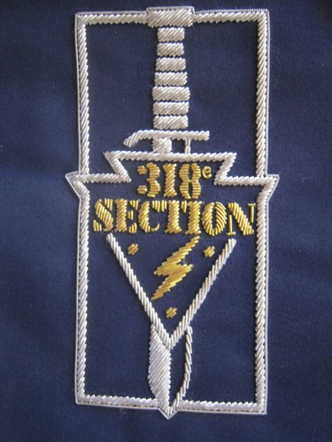 Fanion des commandos 318 - des, 318°