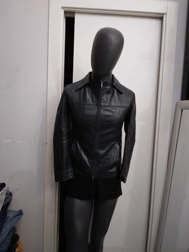 Veste cuir véritable - en,