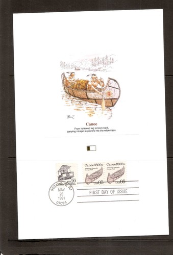 2453 canoe fdc - #,