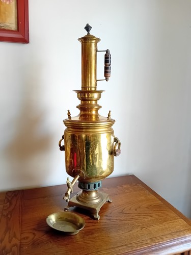 Samovar impérial russe laiton - samovar,