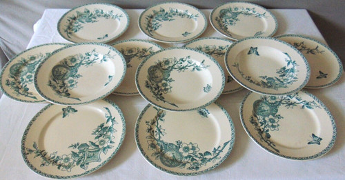 Assiettes faience - assiettes,