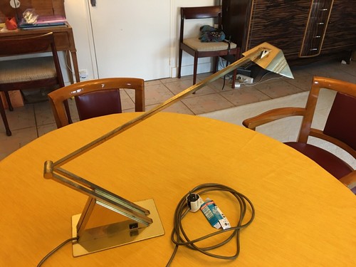 Rare lampe bureau - art, deco