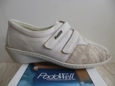 Turm Podowell Ballerines Chaussures Basses de Sport Cuir Beige 91197