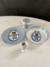 DIORY BEAR ? Vaisselle Enfant Christian Dior Ass. Bol Tasse Coquetier Baby Dior