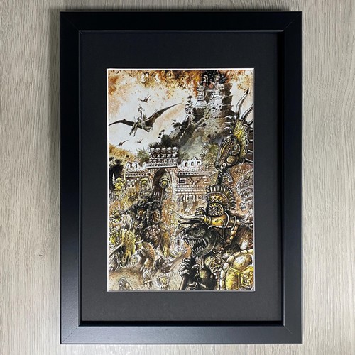 Seraphon encadré art - seraphon,