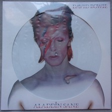 DAVID BOWIE "Aladdin Sane" LP Europe reissue 2023 - Picture disc