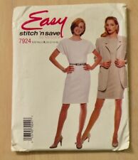 Veste et robe sans doublure