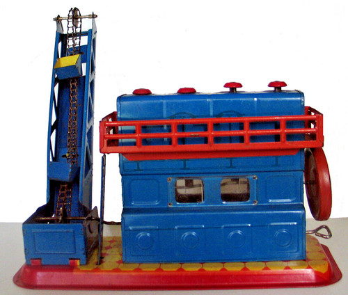 Moteur diesel avec elevateur - elevateur, a