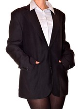 veste de costume homme noir