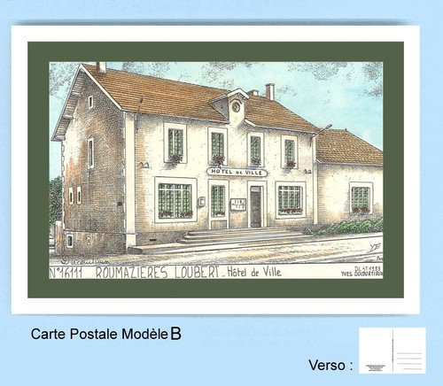 16111 carte postale - b,