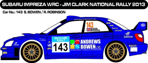 Decals subaru impreza wrc - 1/43,