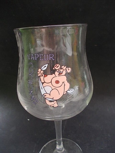 Superbe verre bière vapeur - superbe,