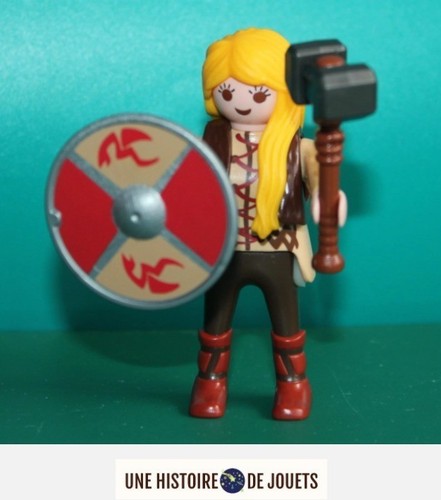 Playmobil figurine viking - figurine,