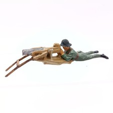 Elastolin Soldat Mitrailleuse