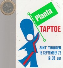 Autocollant. Majorette. TAPTOE