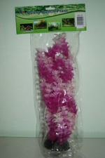 Aquarium Violet Et Blanc Avec Base Lestée 34 Cms À Vendre