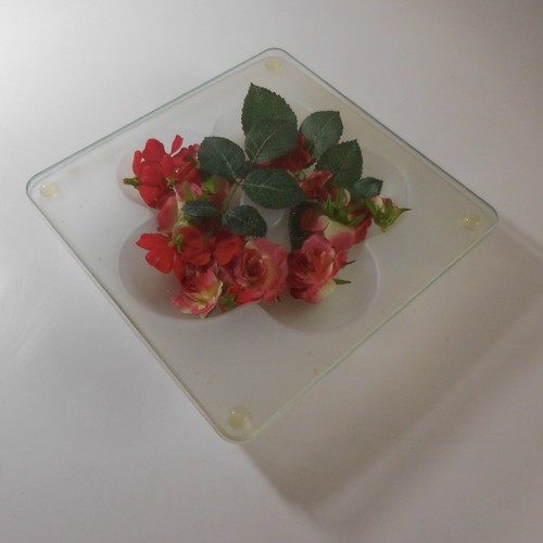 Dessous plat roses rouges - de,