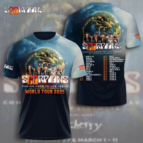 World tour 2025 hot - hot, scorpions