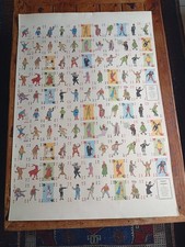 Rare affiche planche tintin - rare,