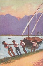 CP ILLUSTREE EVIAN-LES-BAINS