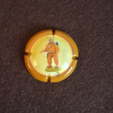 capsule de champagne FIGURINE TINTIN .TINTIN