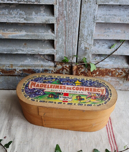 Ancienne boite bois gateaux - ancienne,