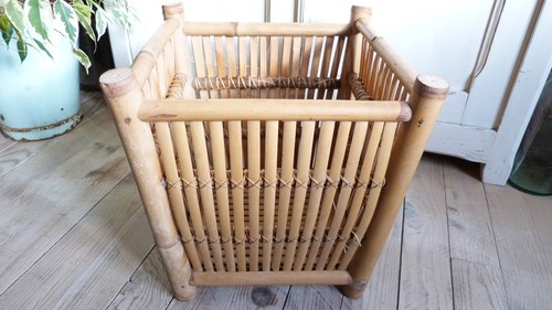 Grand cache pot bambou - cache-pot,