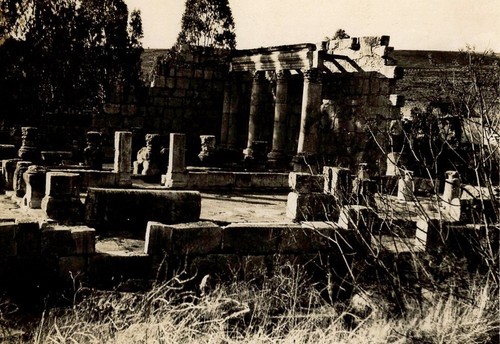 Israel galilée ruines de - galilée,,