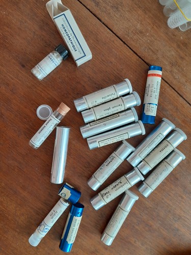 Tubes homeopathie vintage - tubes,
