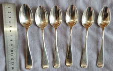 CHRISTOFLE 6 cuillères à